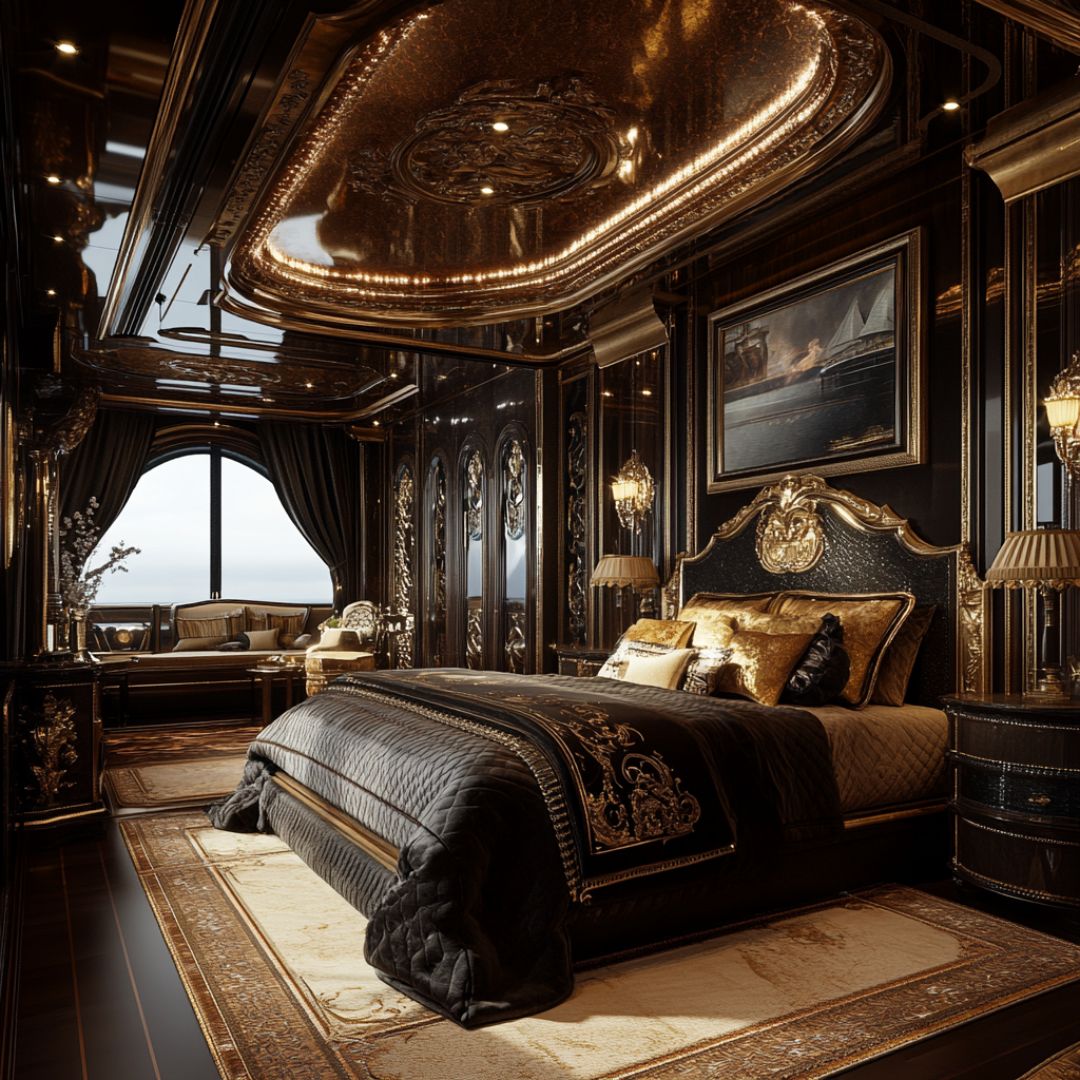 9 Luxurious Black and Gold Bedroom Ideas That Transform Your Space Into