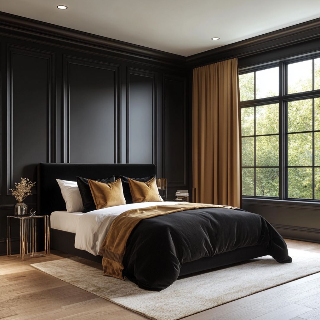 9 Luxurious Black and Gold Bedroom Ideas That Transform Your Space Into