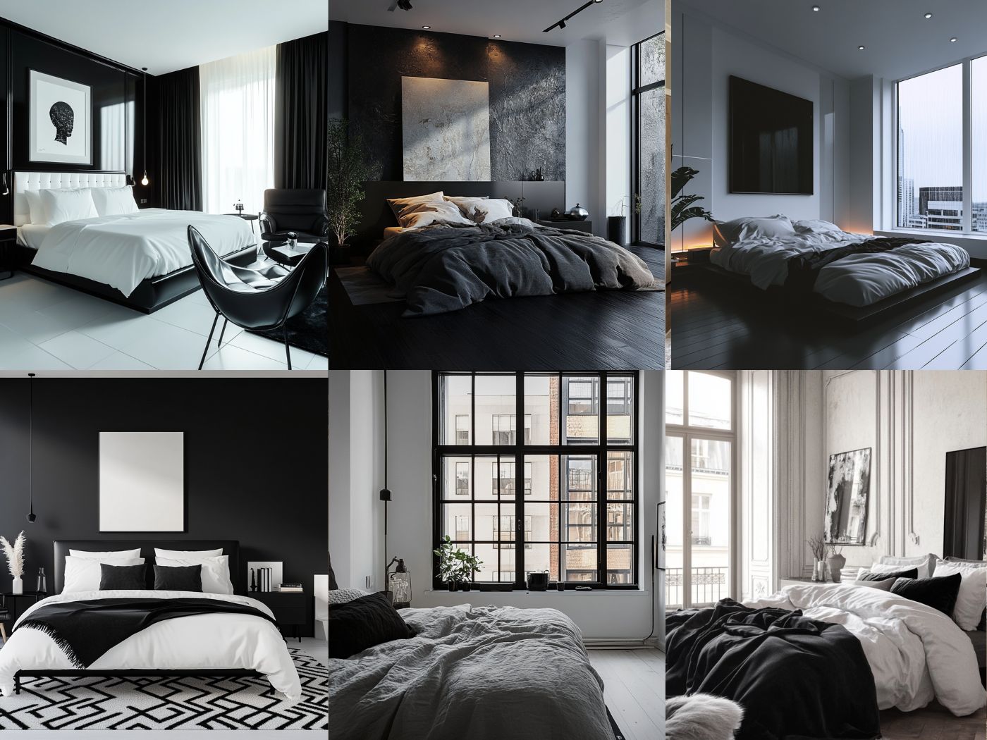11 Stunning Black and White Bedroom Ideas: Transform Your Space into a