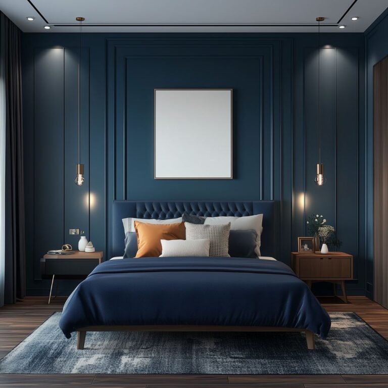 13 Stunning Blue Bedroom Ideas: Transform Your Space into a Peaceful Sanctuary | Florgeous