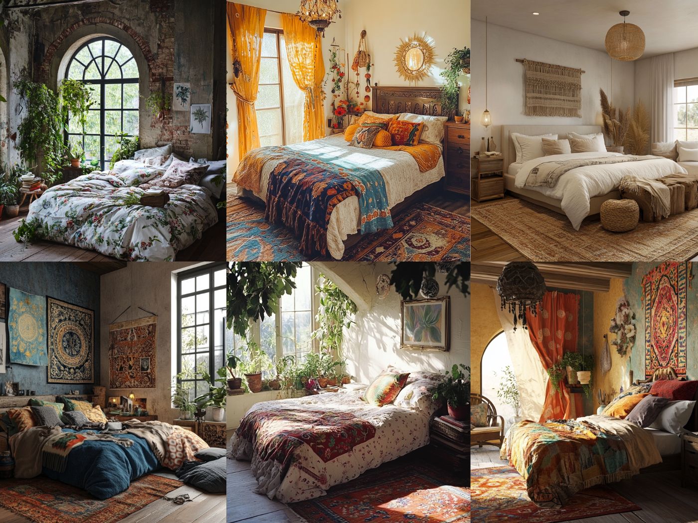 10 Dreamy Bohemian Bedroom Ideas to Transform Your Space into a Free ...