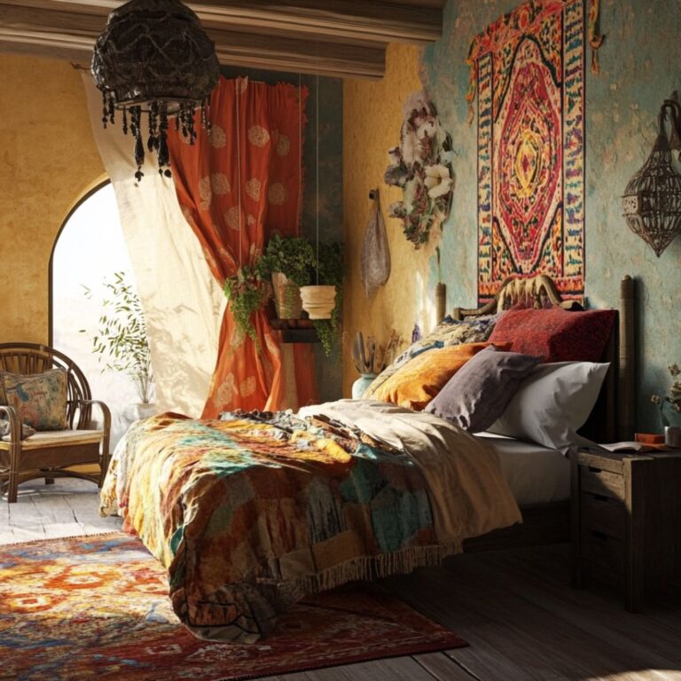 Picture of 10 Dreamy Bohemian Bedroom Ideas to Transform Your Space into a Free ...