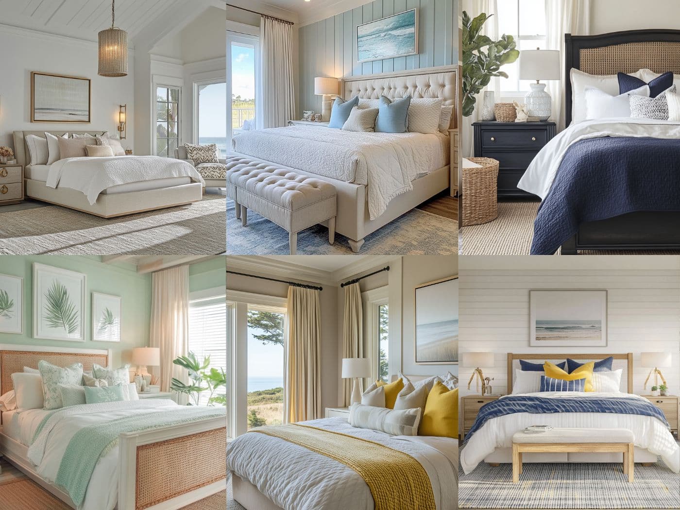 9 Fresh Coastal Modern Bedroom Ideas for a Serene Beach-Inspired ...