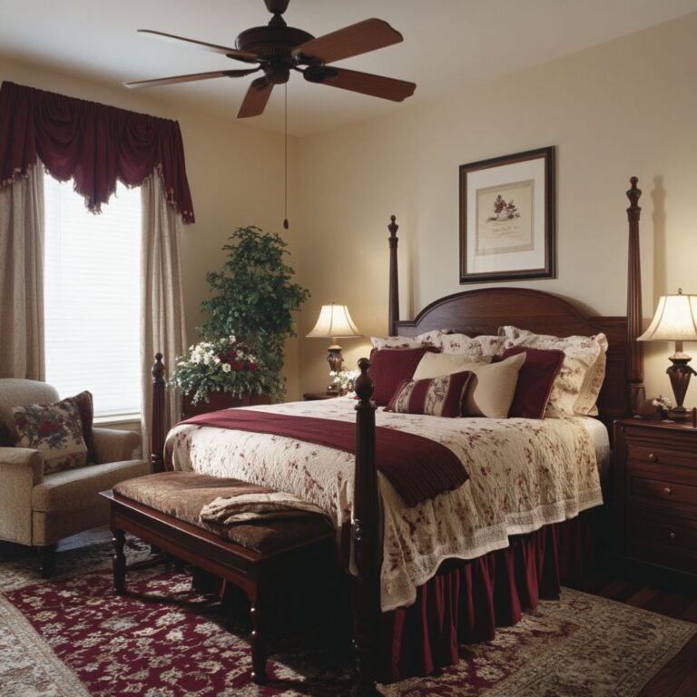11 Elegant Colonial Bedroom Ideas: Create a Traditional Master Suite with Timeless Charm | Florgeous