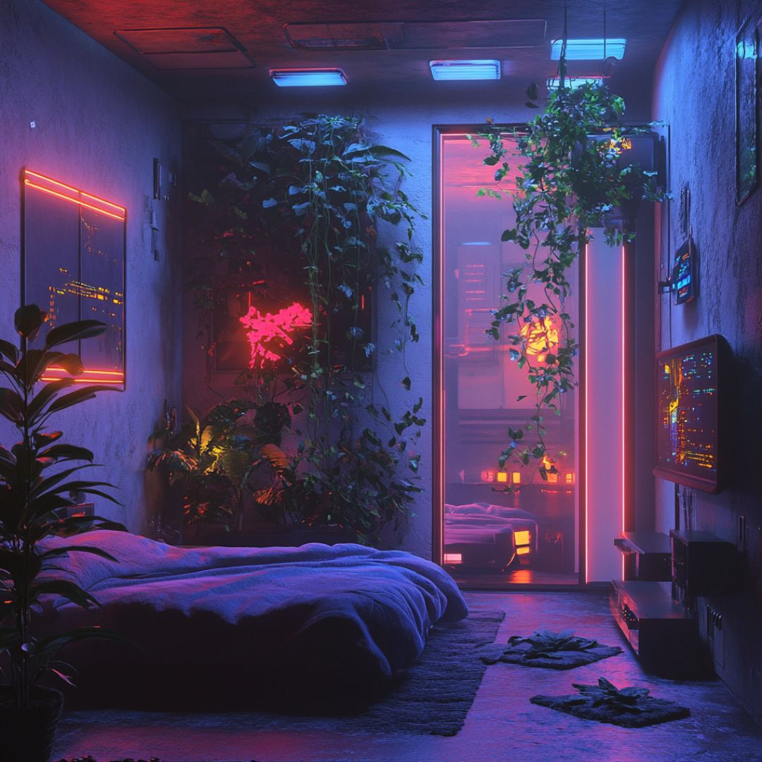 10 Mind-Blowing Cyberpunk Bedroom Ideas: Transform Your Space into a ...