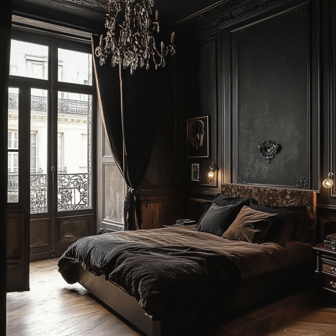 11 Dark Bedroom Ideas That Transform Your Space Into a Luxurious Sleep ...