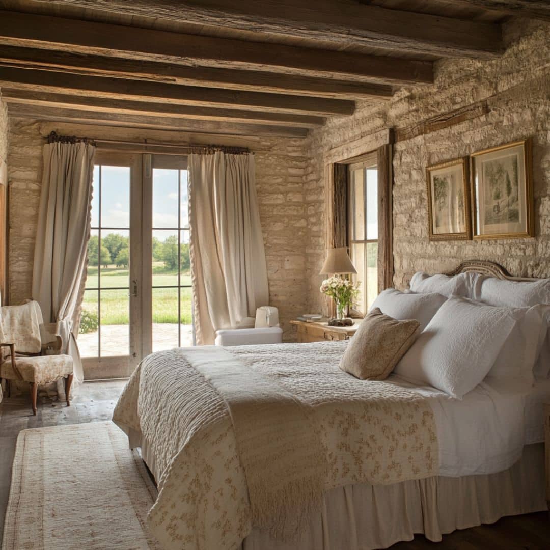Gallery Detail: Warm Farmhouse Bedroom