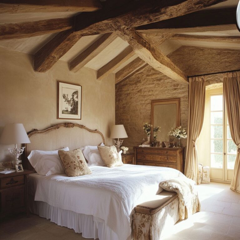 11 Charming French Country Bedroom Ideas for a Romantic & Rustic Retreat | Florgeous