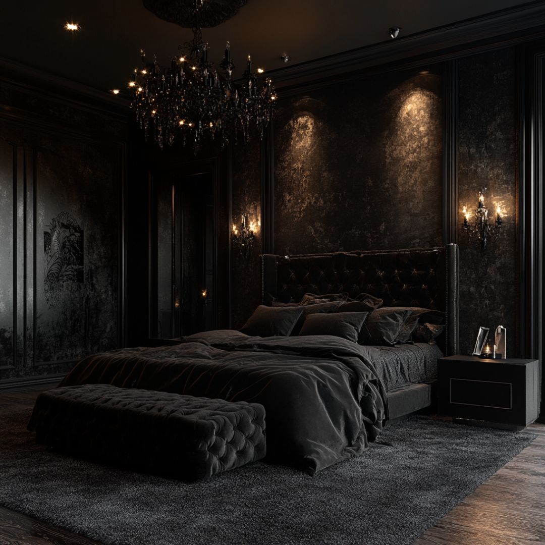 10 Dramatic Gothic Bedroom Ideas: Create Your Dark Romantic Sanctuary ...