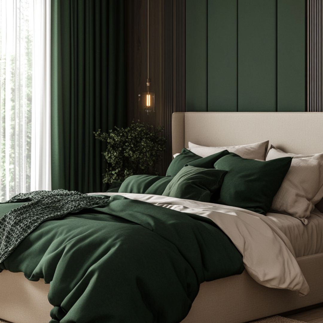 15 Serene Green Bedroom Ideas: Transform Your Space into a Natural ...