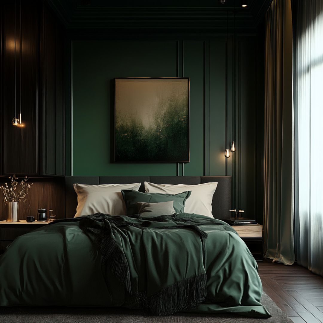 15 Serene Green Bedroom Ideas: Transform Your Space into a Natural ...