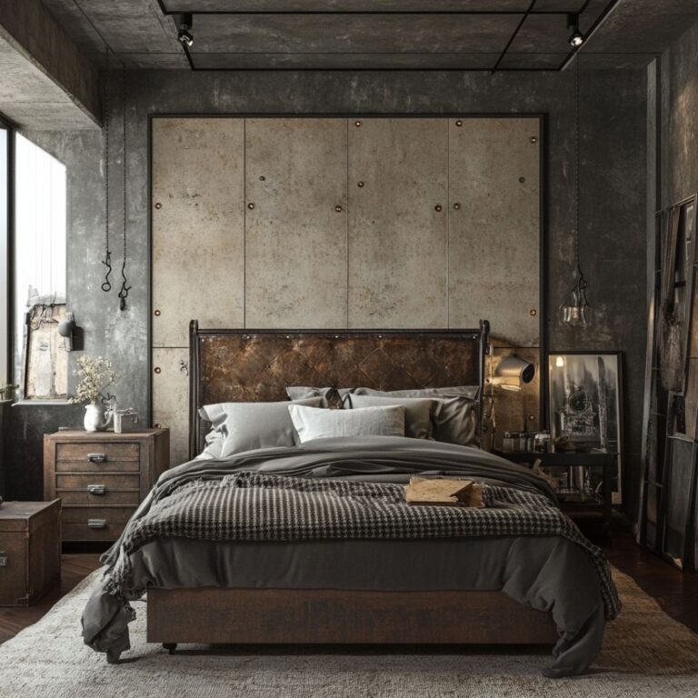 11 Industrial Bedroom Ideas: Transform Your Space with Raw Urban Style ...