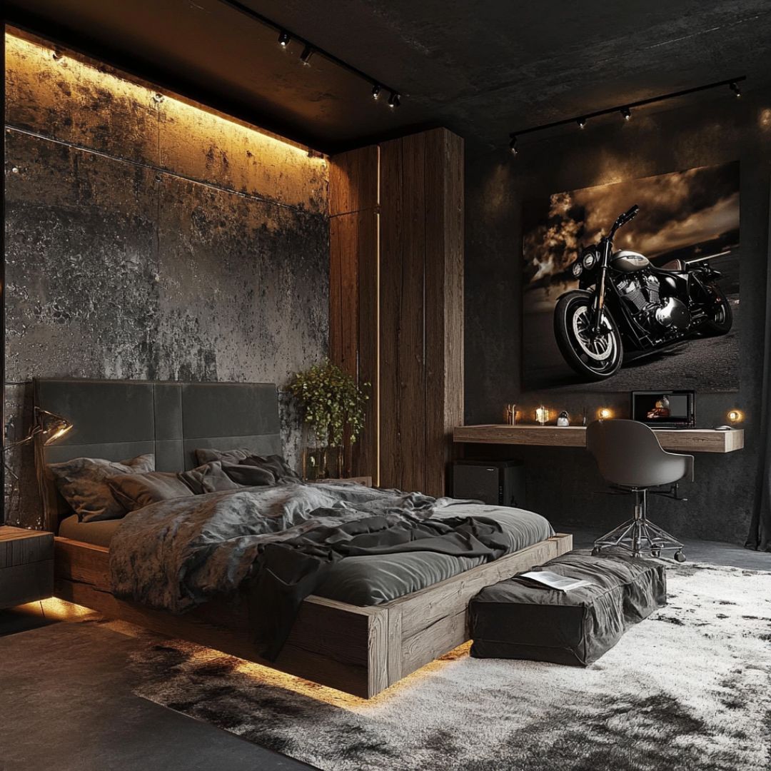 Industrial Penthouse Apartment - Pinterest