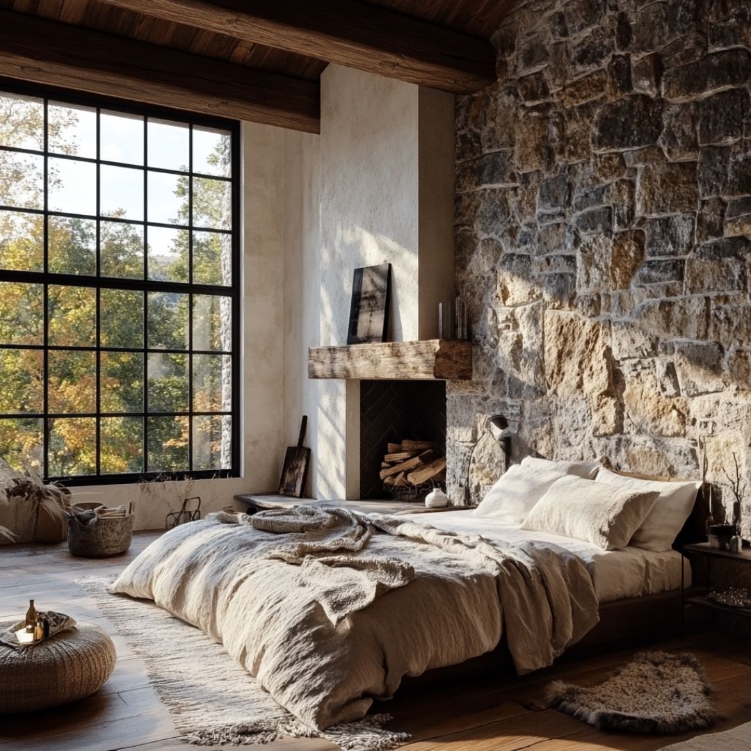 11 Rustic Modern Bedroom Ideas That Blend Cozy and Contemporary Style | Florgeous