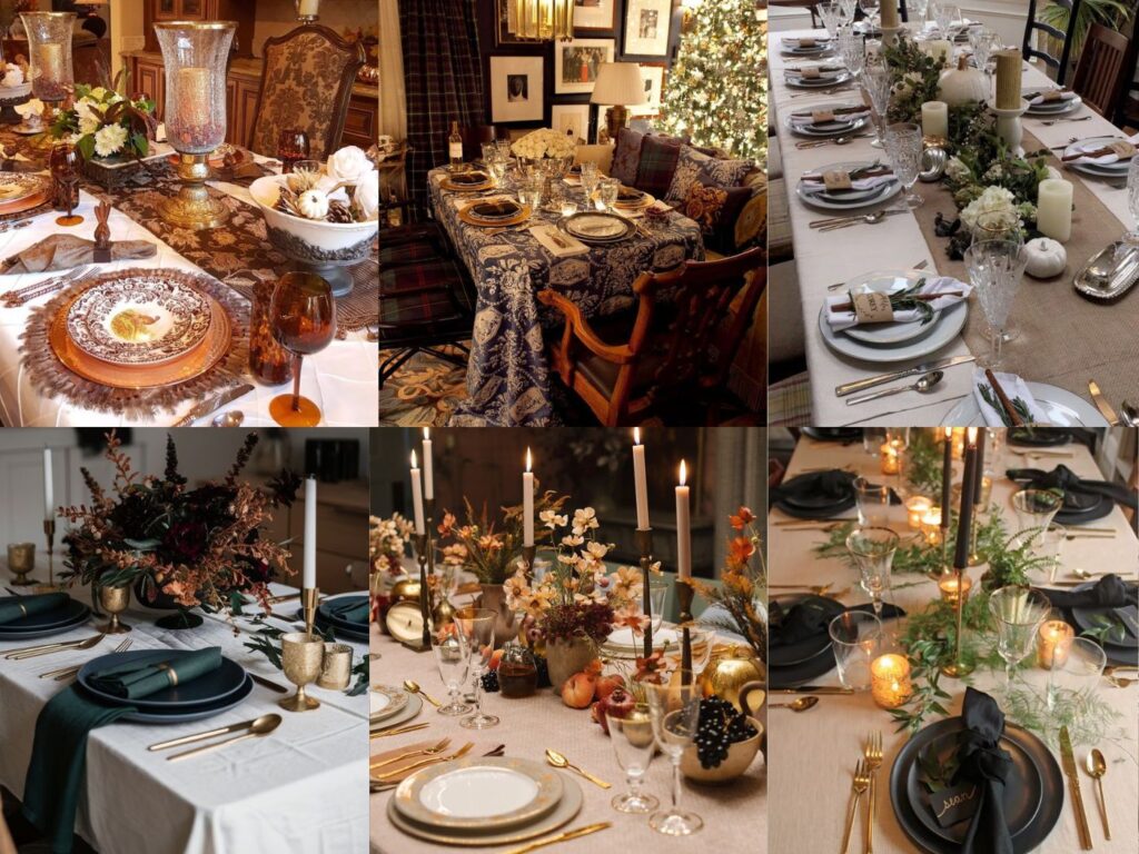 Thanksgiving Table Setting Idea