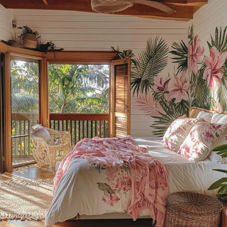 12 Tropical Bedroom Ideas: Transform Your Space into a Paradise Retreat ...