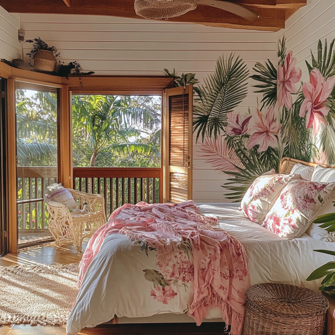 12 Tropical Bedroom Ideas: Transform Your Space into a Paradise Retreat ...