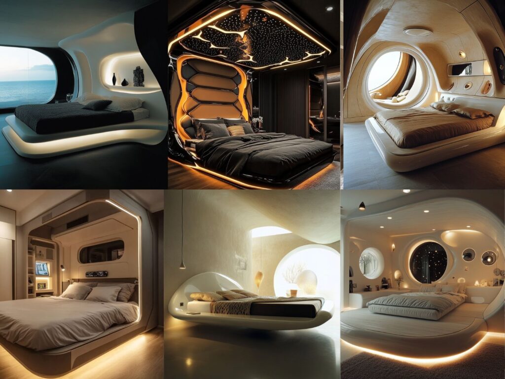 Futuristic Bedroom Idea
