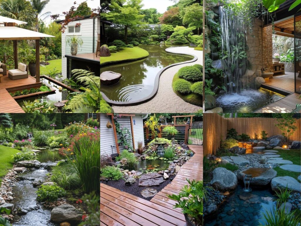 Small Garden Backyard Pond Ideas