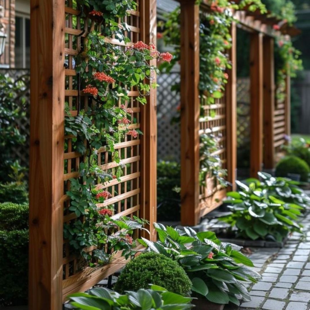 7 Privacy Trellis Transform Your Outdoor Space With Style And Enhanced