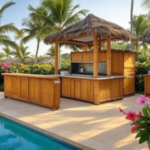 13 Stunning Outdoor Kitchen Ideas to Transform Your Backyard Haven ... - Tropical Outdoor Kitchen Renovation Ideas Apartment