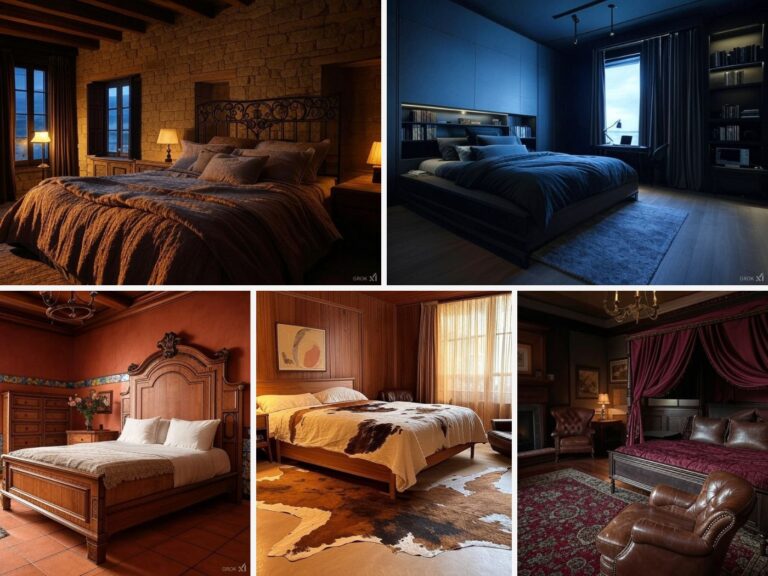 18 Dark Western Bedroom Ideas: Transform Your Space with Rustic ...