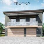 1031 sqft Modern Minimalist 1-Bedroom 1-Bathroom House Plan