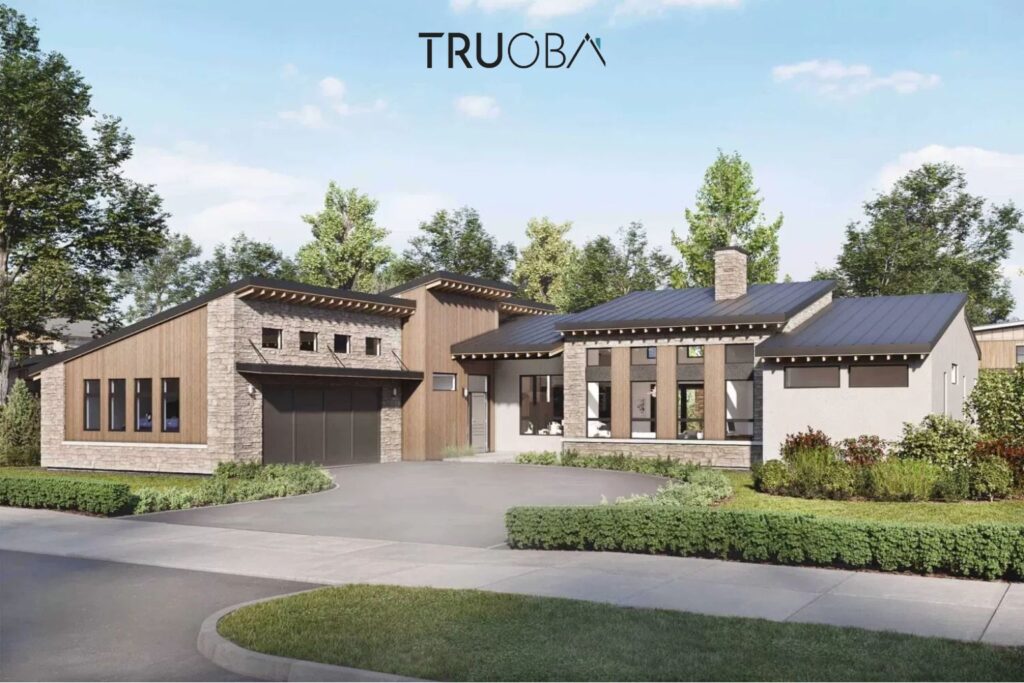 2000 sqft Modern Mid-Century 3-Bedroom 2-Bathroom House Plan