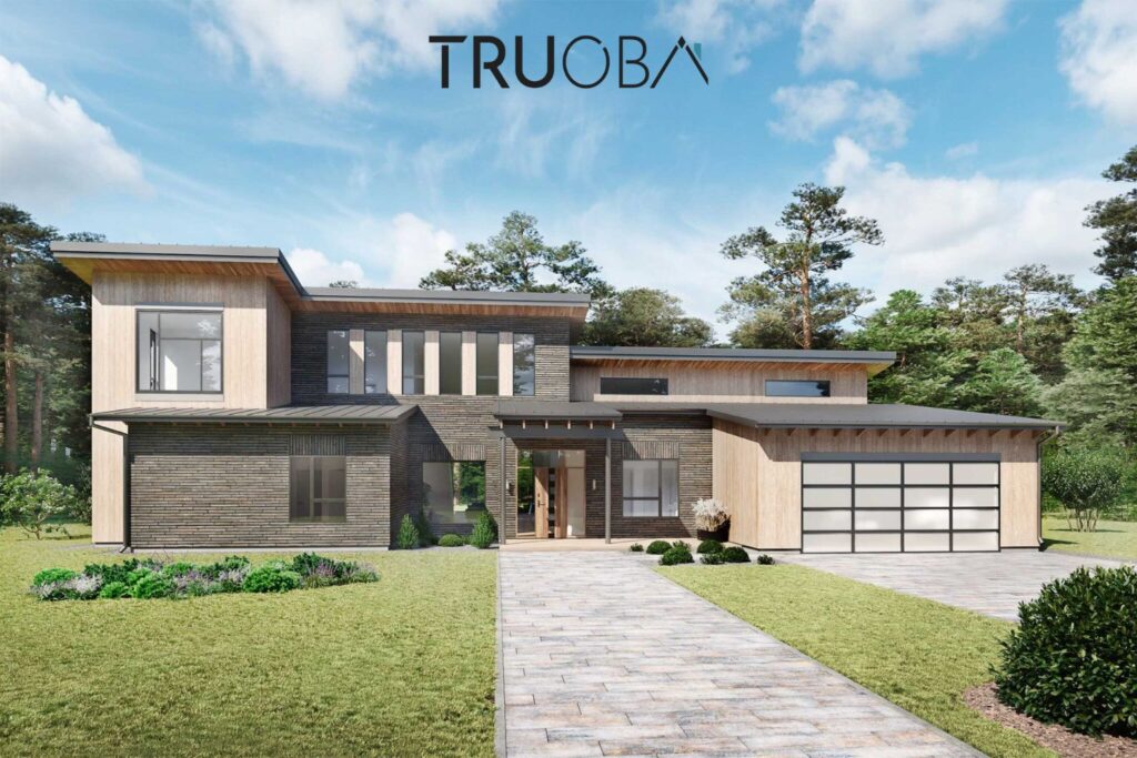 2981 sqft Modern 4-Bedroom 3.5-Bathroom House Plan