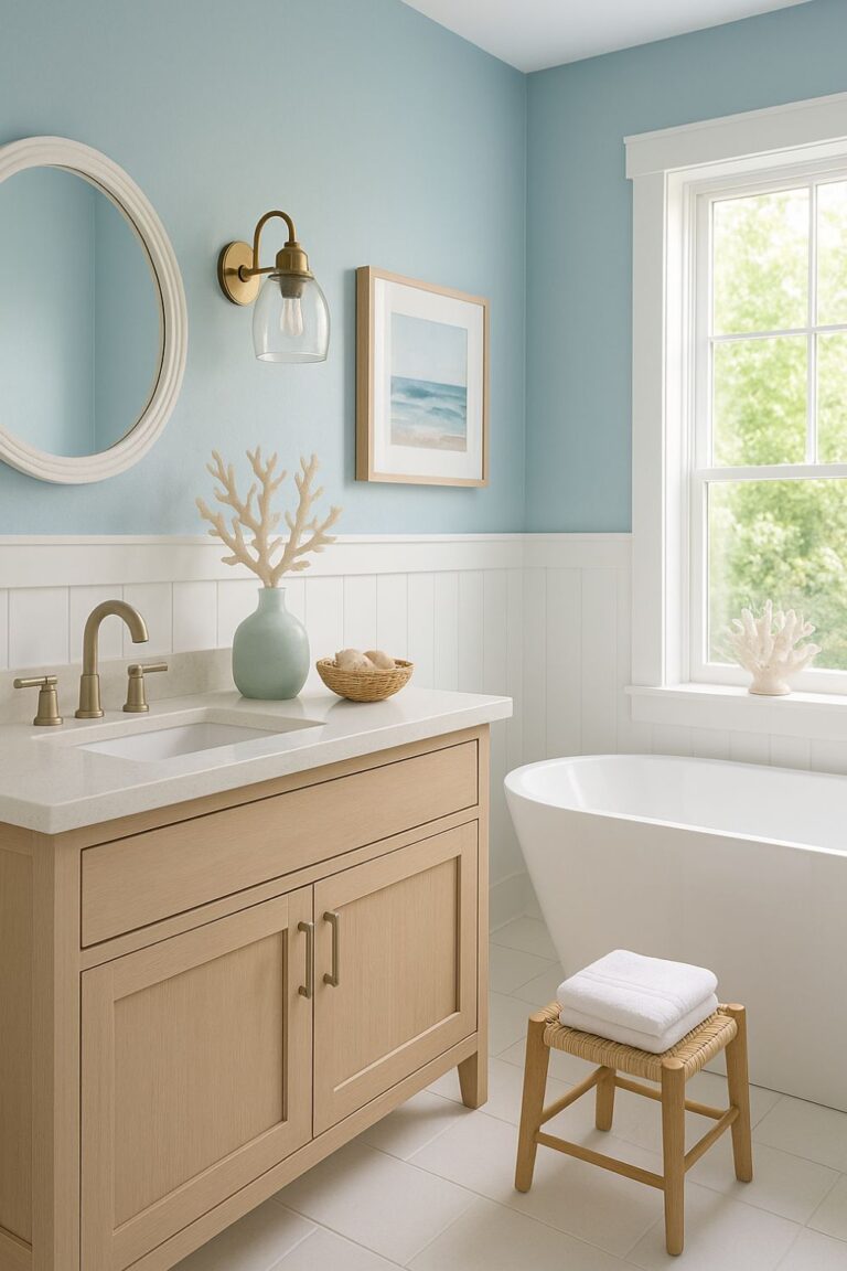 A closer look at Soothing Ocean Inspired Decor