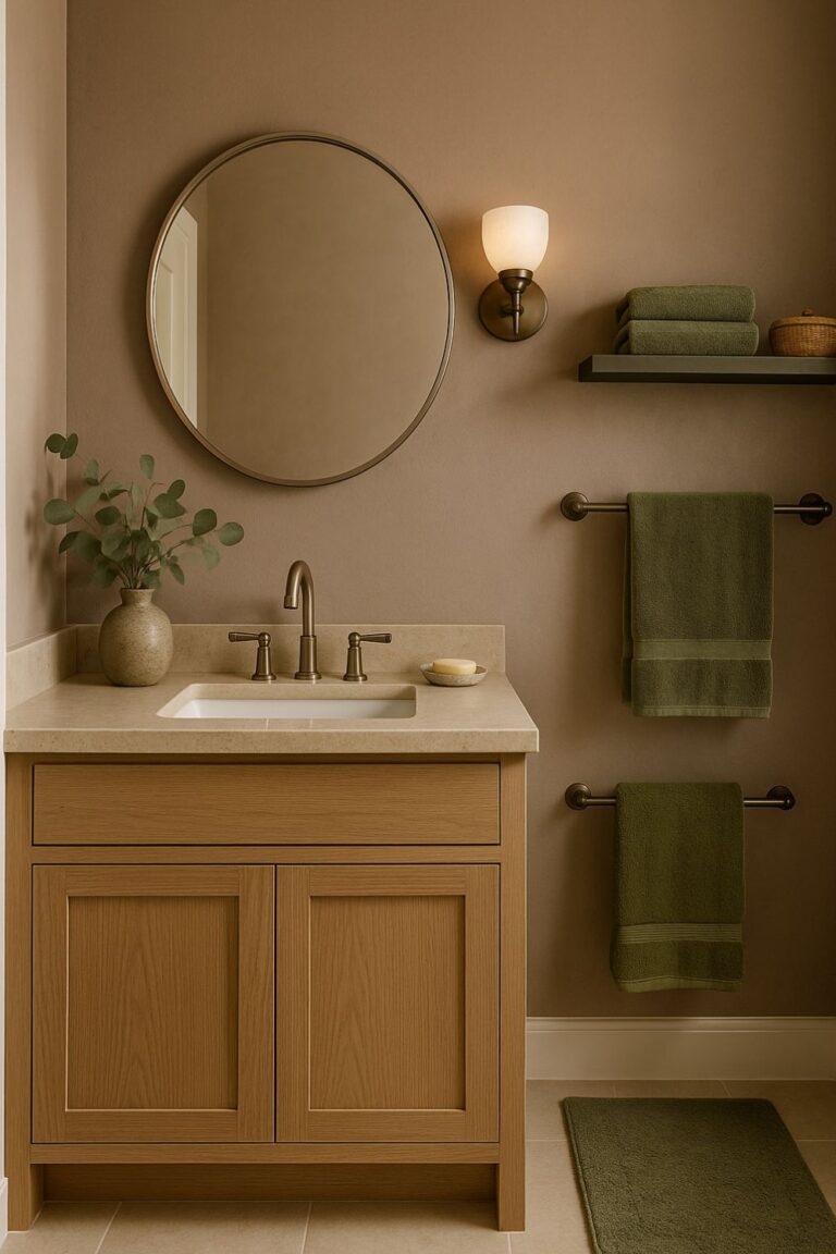15 Earth-Tone Bathroom Ideas: Grounded, Serene, and Beautifully ...