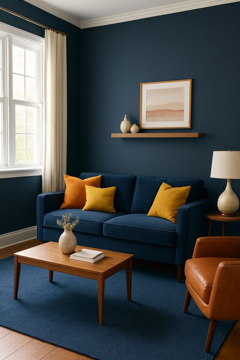 15 Navy Living Room Ideas: Bold, Calming, and Deeply Sophisticated ...