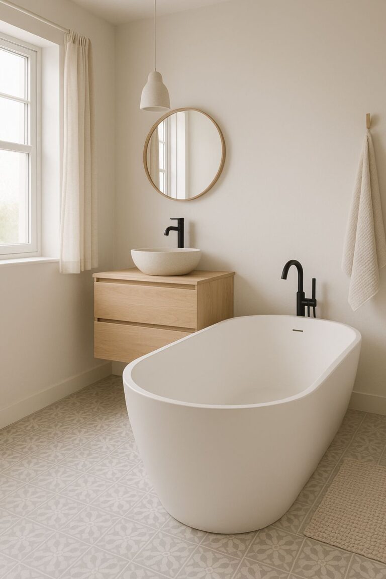 Picture of 17 Scandinavian Bathroom Ideas: Light, Calm, and Effortlessly Stylish ...