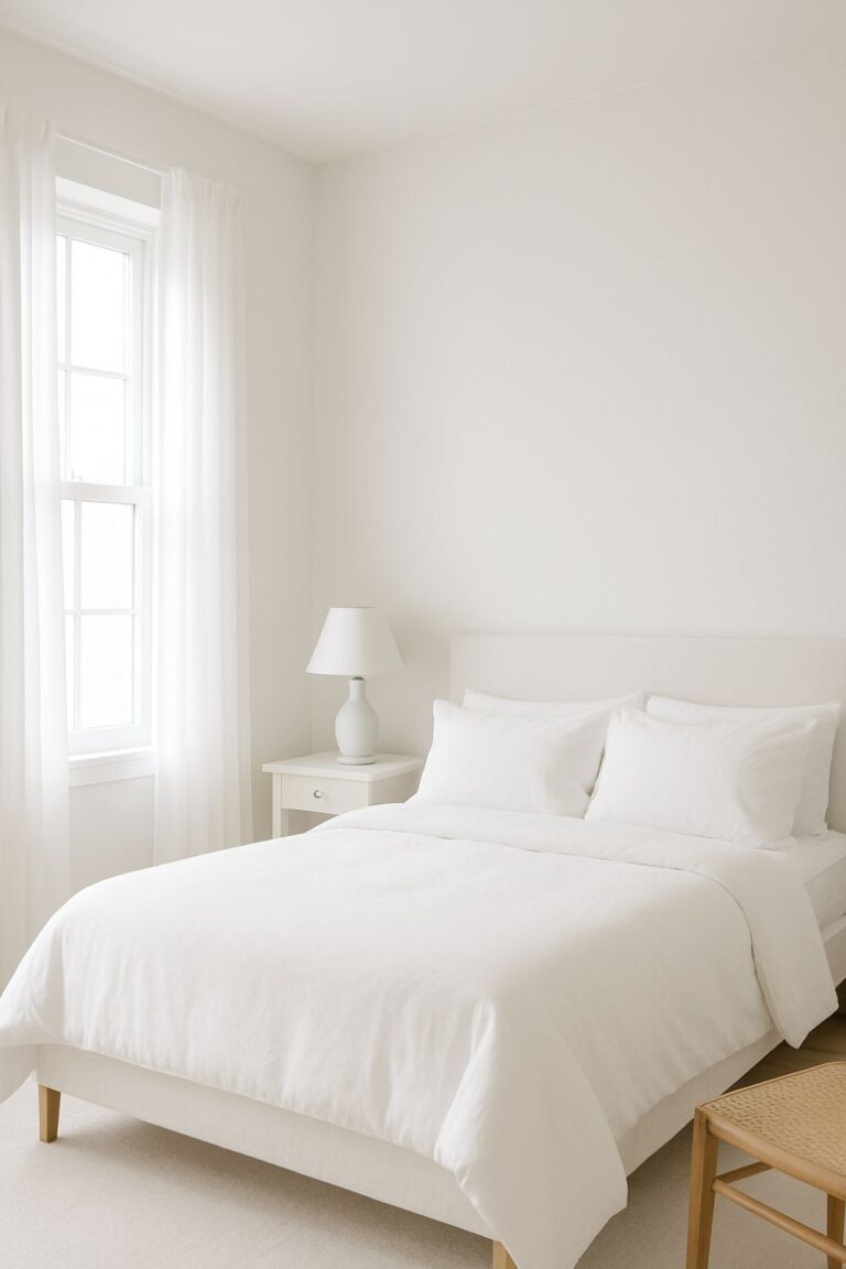 15 White Bedroom Wall Ideas Clean, Serene, and Brightly Beautiful