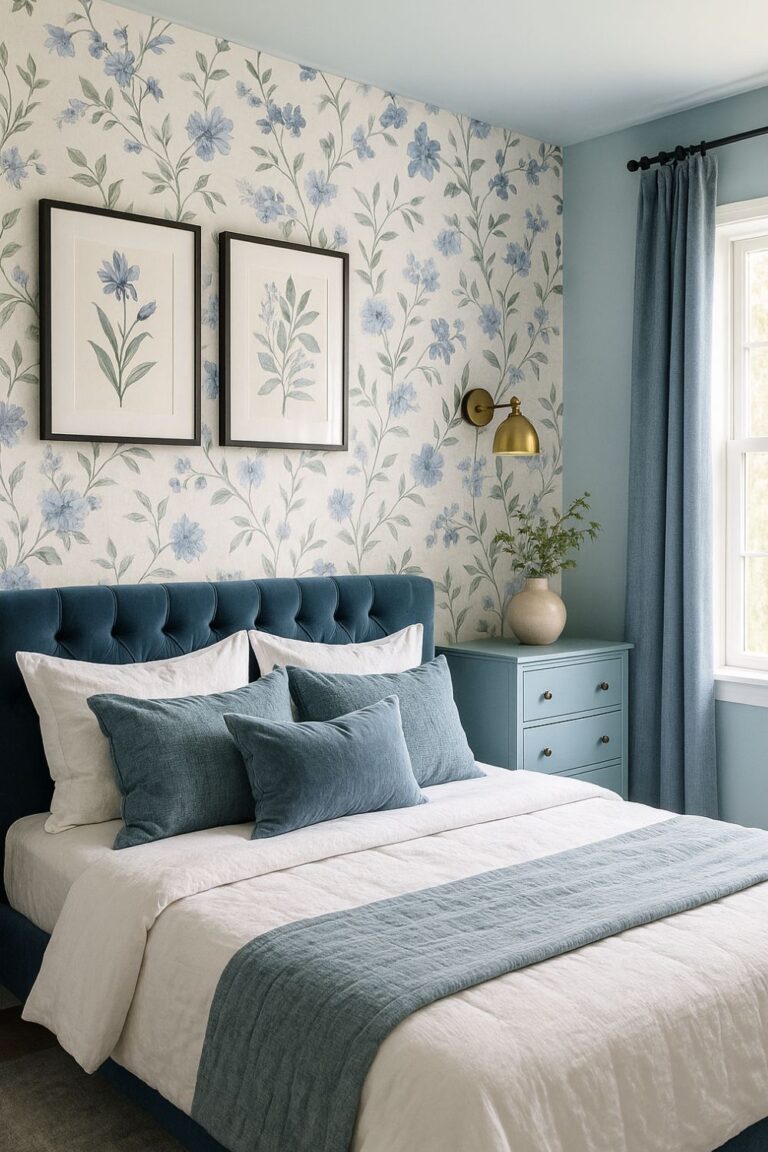 15 Blue Bedroom Wall Ideas: Calming, Classic, and Perfect for Sweet ...