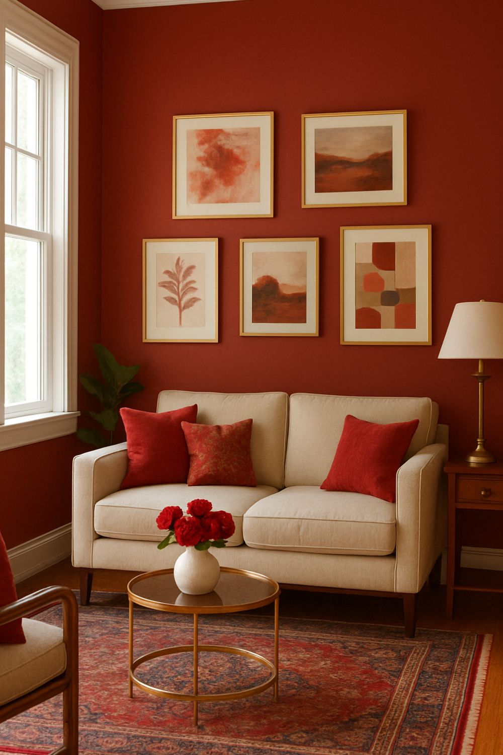 13 Red Living Room Ideas: Bold, Warm, and Full of Energy | Florgeous