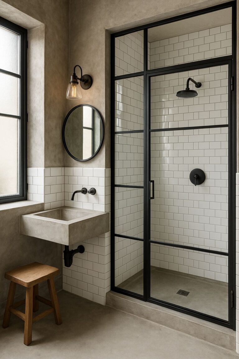 15 Industrial Bathroom Ideas: Raw, Refined, and Strikingly Stylish ...