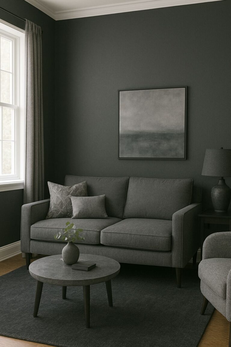 13 Charcoal Living Room Ideas: Modern, Moody, and Surprisingly Inviting ...