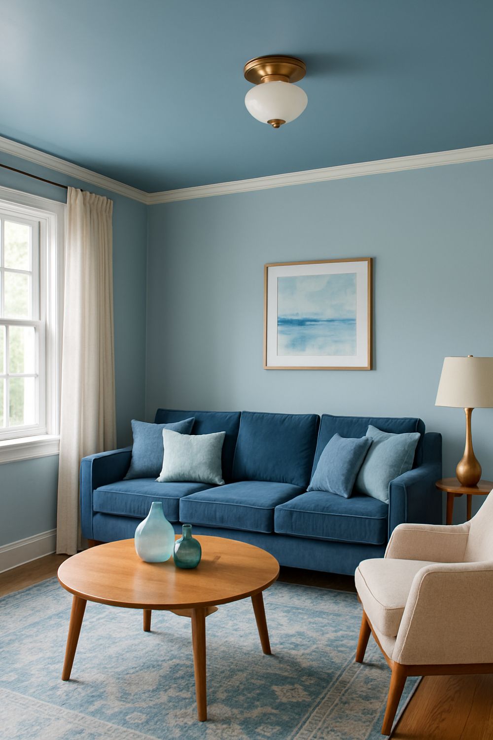 15 Blue Living Room Ideas: Calm, Cool, and Comfortably Stylish | Florgeous