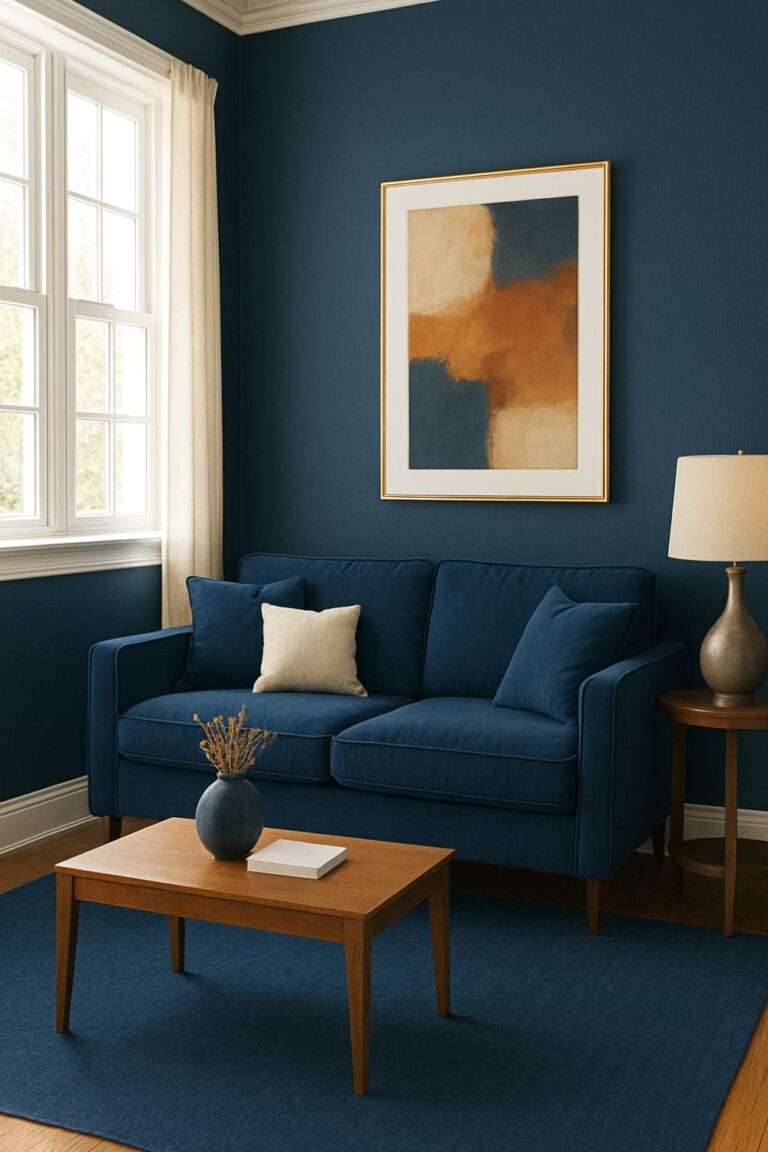 15 Navy Living Room Ideas: Bold, Calming, and Deeply Sophisticated ...