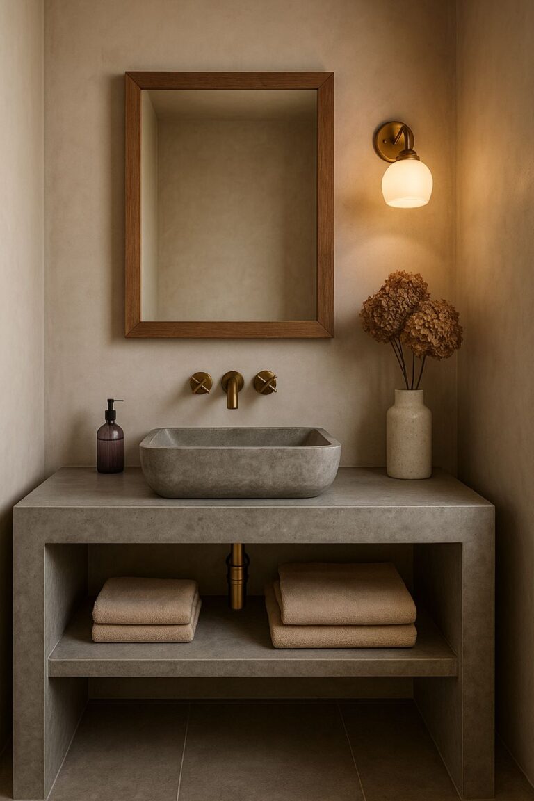 15 Earth-Tone Bathroom Ideas: Grounded, Serene, and Beautifully ...