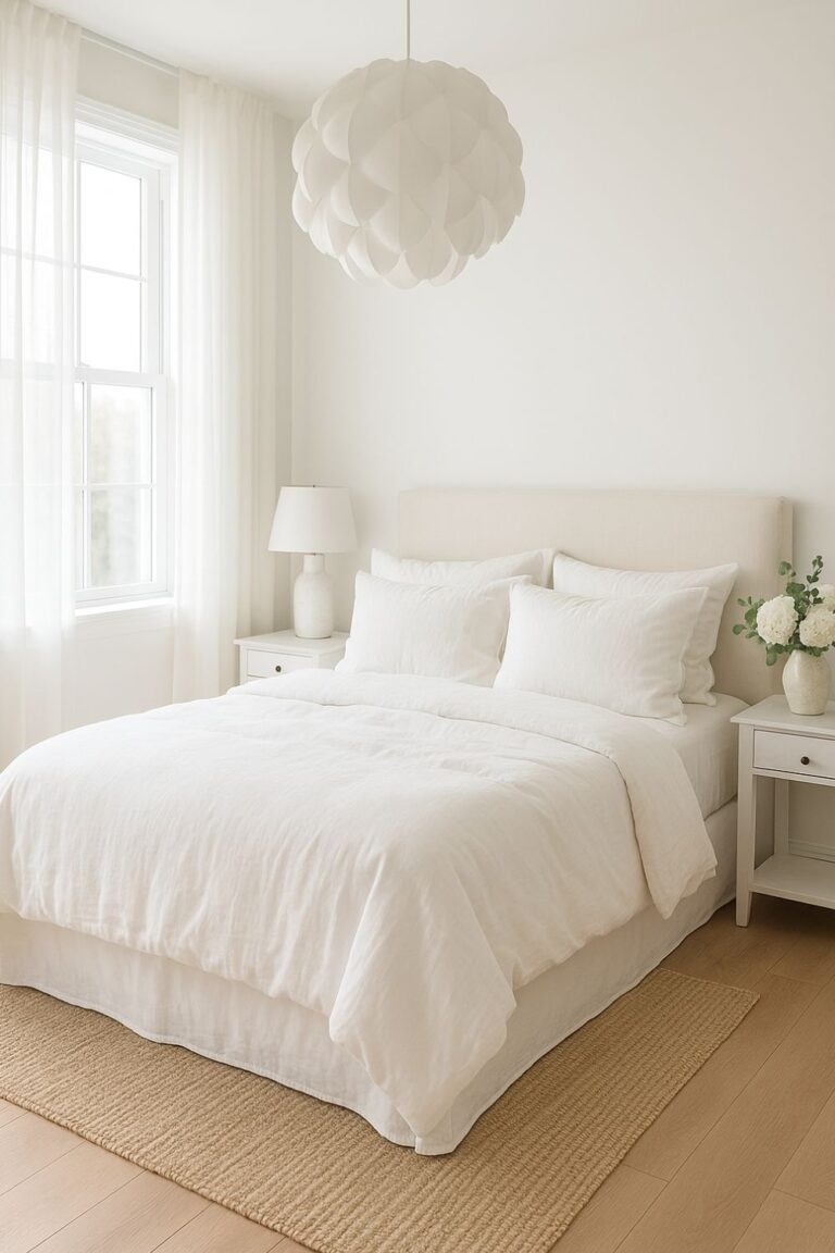 15 White Bedroom Wall Ideas Clean, Serene, and Brightly Beautiful