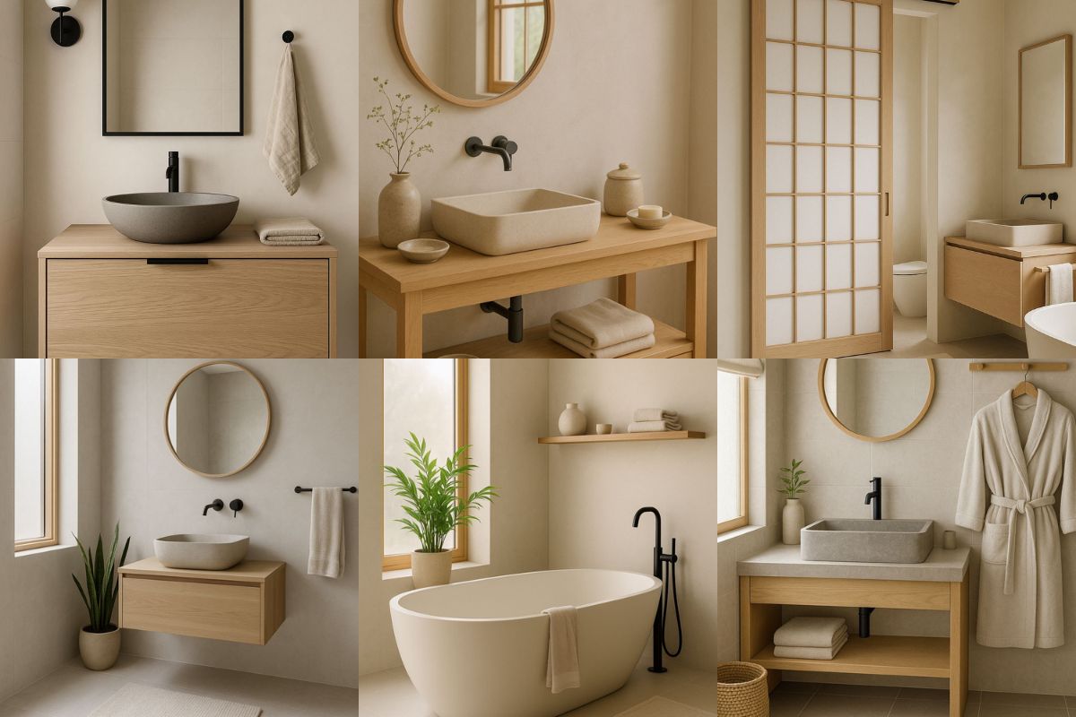 15 Japandi Bathroom Ideas: Calm, Minimal, and Naturally Grounding ...