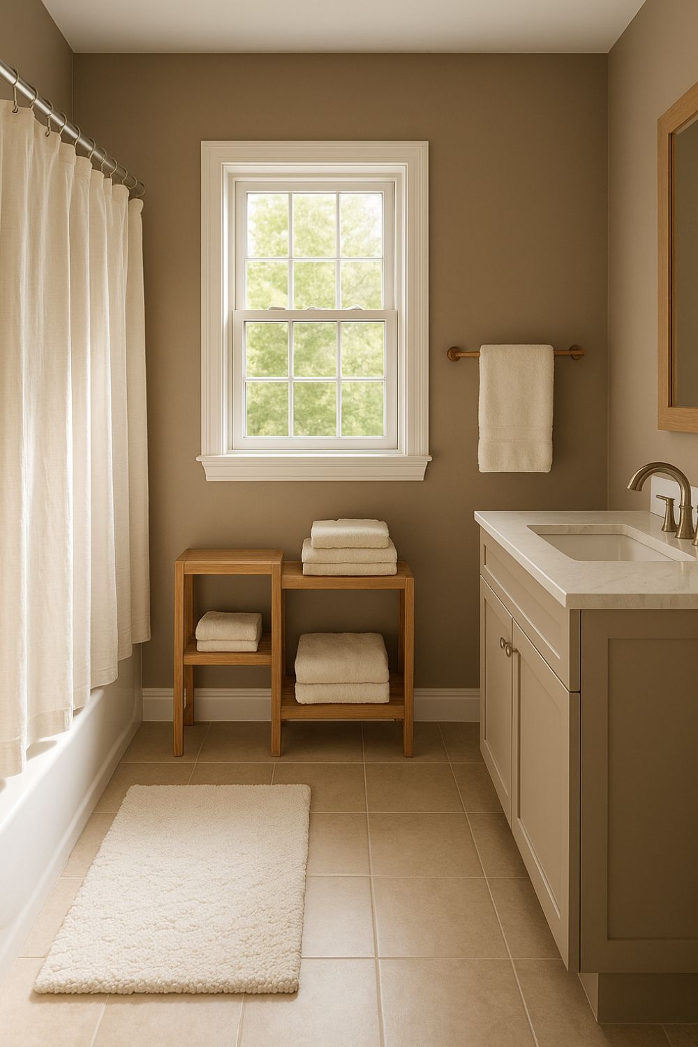 15 Taupe Bathroom Ideas: Soft, Sophisticated, and Naturally Serene ...