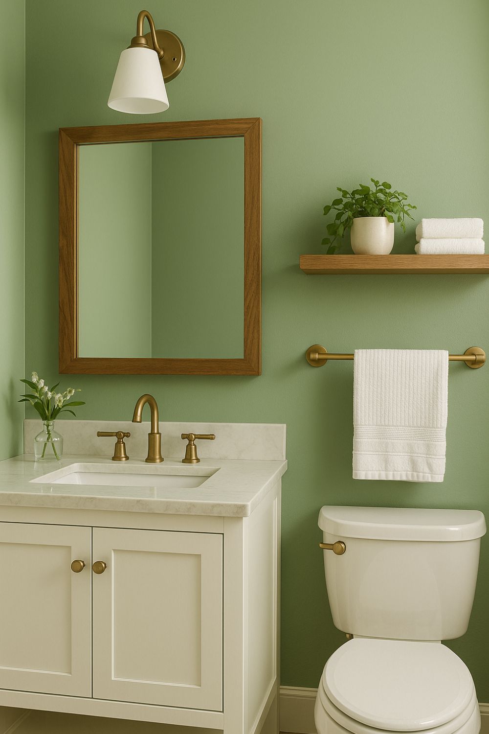 15 Green Bathroom Ideas: Fresh, Rejuvenating, and Inspired by Nature ...
