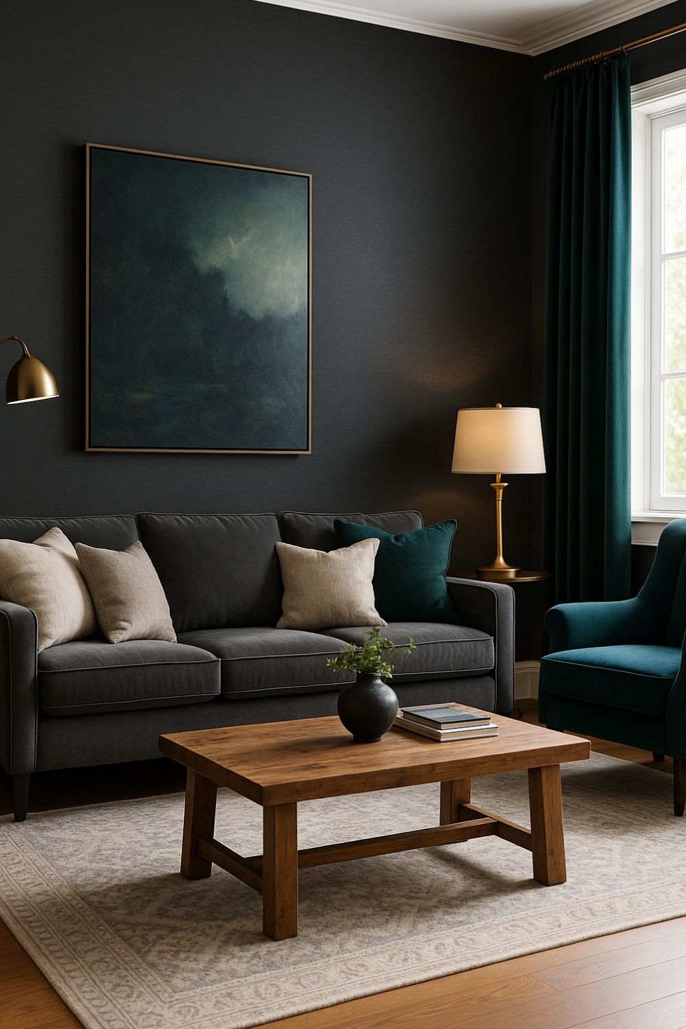 13 Charcoal Living Room Ideas: Modern, Moody, and Surprisingly Inviting ...