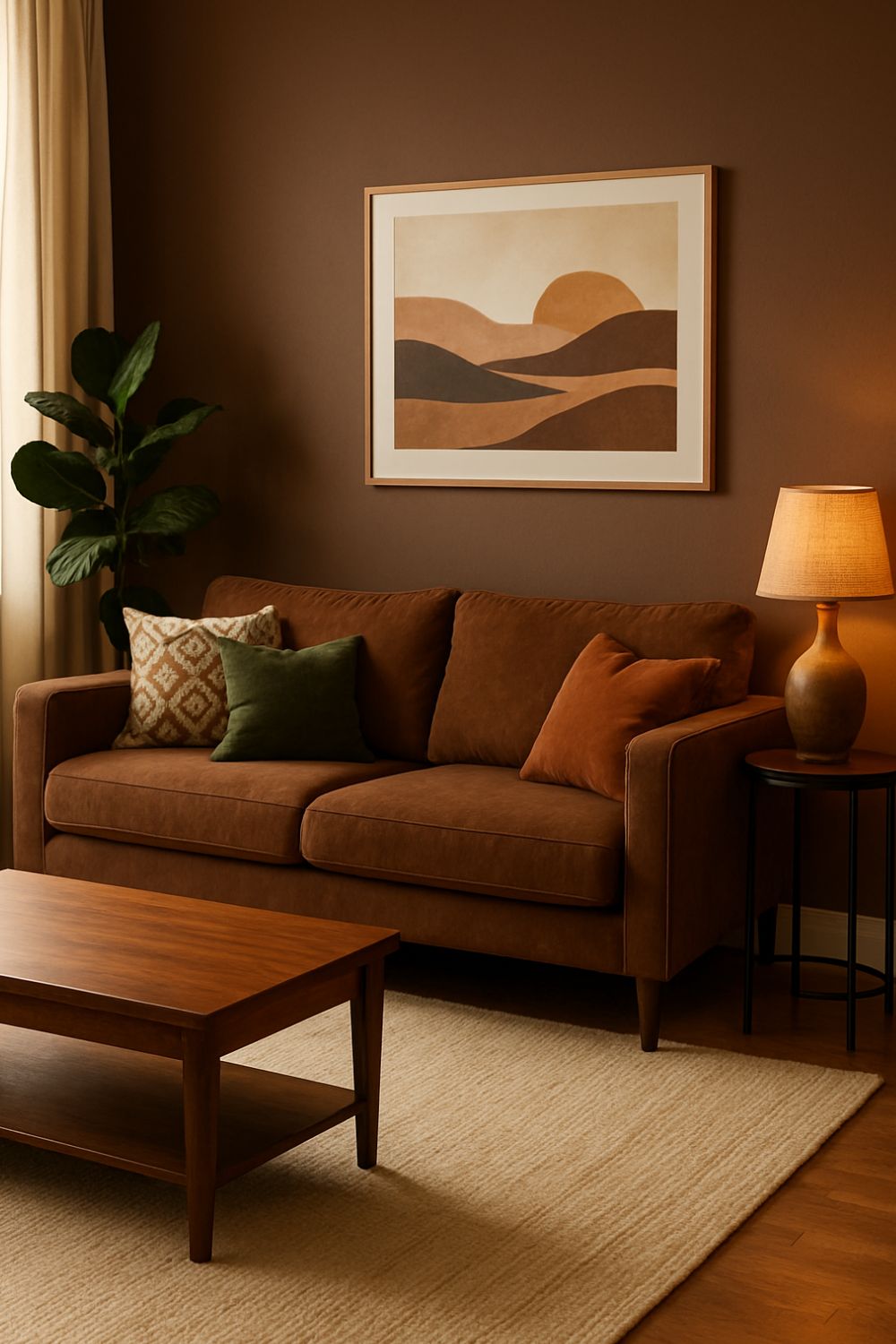 13 Brown Living Room Ideas: Warm, Elegant, and Naturally Grounding ...