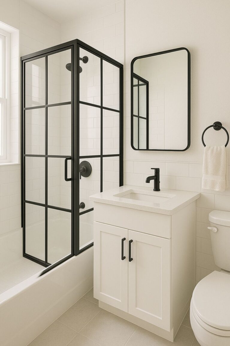 17 Black and White Bathroom Ideas: Classic, Bold, and Timelessly ...