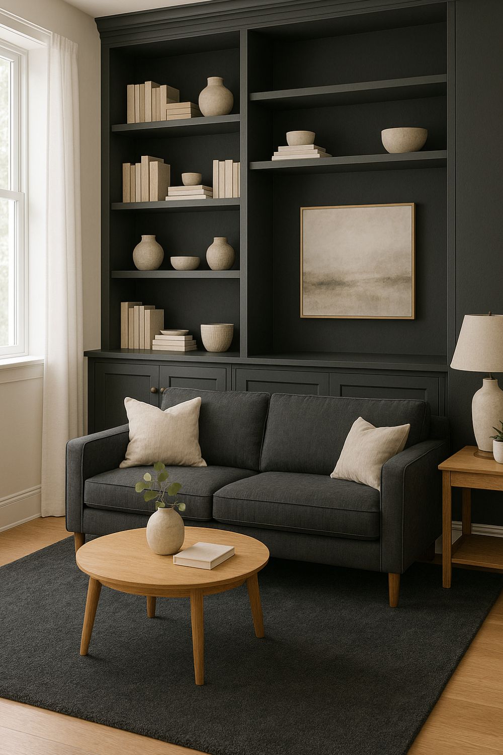 13 Charcoal Living Room Ideas: Modern, Moody, and Surprisingly Inviting ...