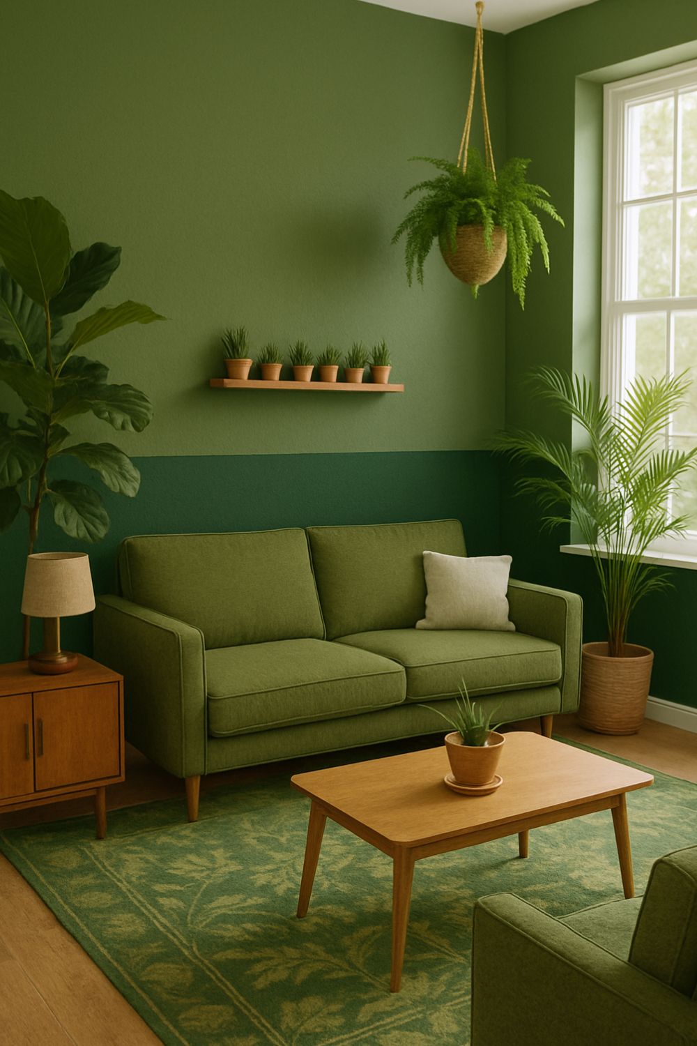15 Green Living Room Ideas: Fresh, Restful, and Beautifully Grounded ...